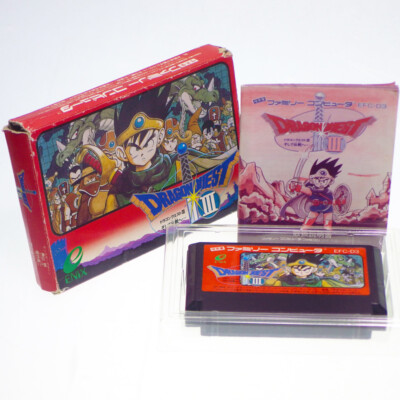 FC ドラゴンクエストIII　希少！！ DRAGON QUEST III 3 Famicom Nintendo FC Japan Import ENIX NTSC-J