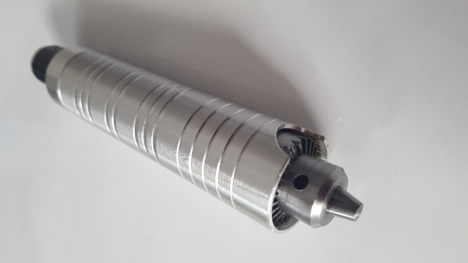 Hanging Motor with 2x Chuck up to 6mm, Polishing Motor, Flexible Shaft, Milling Machine