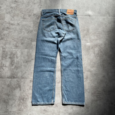 Columbia Made Levi's 569 Straight Denim Pants in Blue, W30 Columbia Made Levi's 569 Straight Denim Pants in Blue, W30