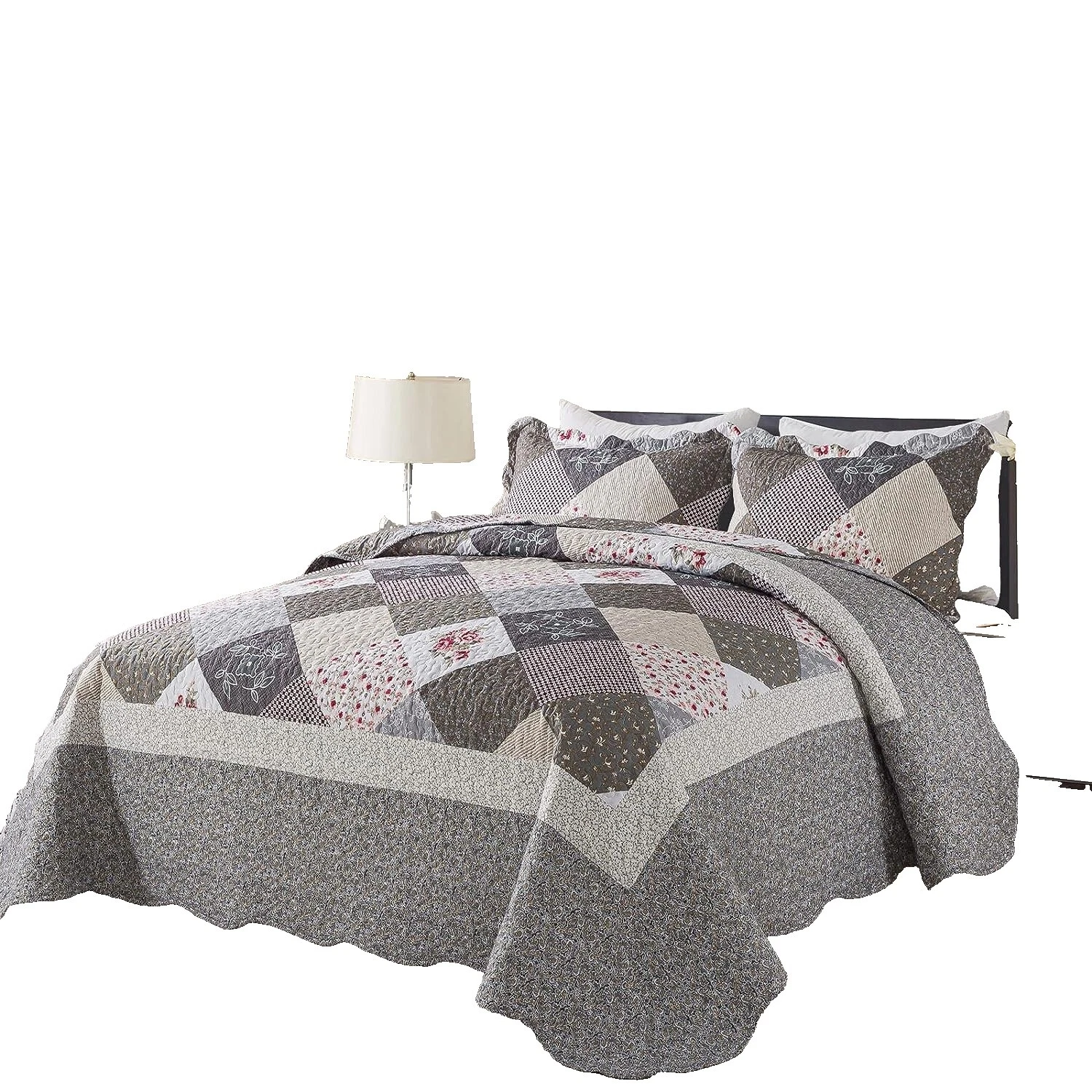 Microfiber Floral Quilts, Bedspreads & Coverlets