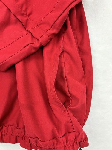 Austin Golf Pullover Half Zip Jacket Elastic Waist Men’s Size M Red - Picture 3 of 11