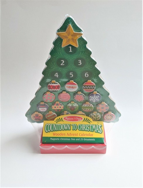 melissa and doug advent calendar tree