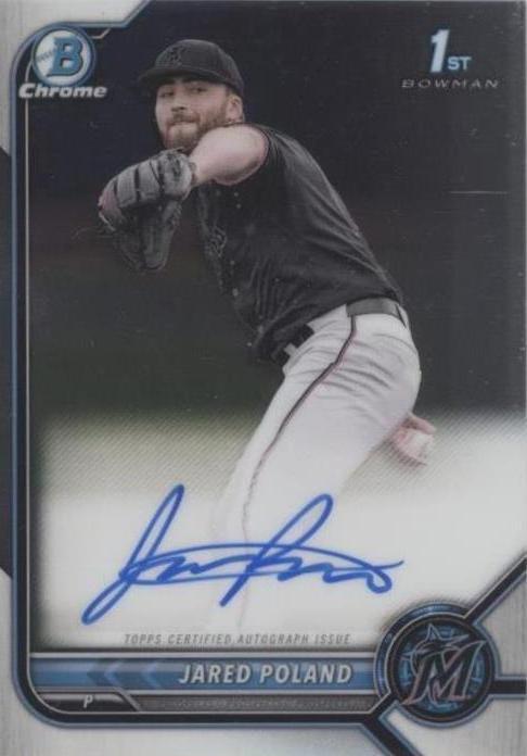 2022 Bowman Draft - Jared Poland #CDA-JPD - 1 of 1
