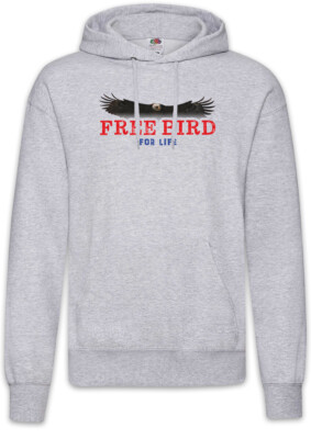 Free Bird For Life Hoodie Pullover  United States of America Day USA US Flag