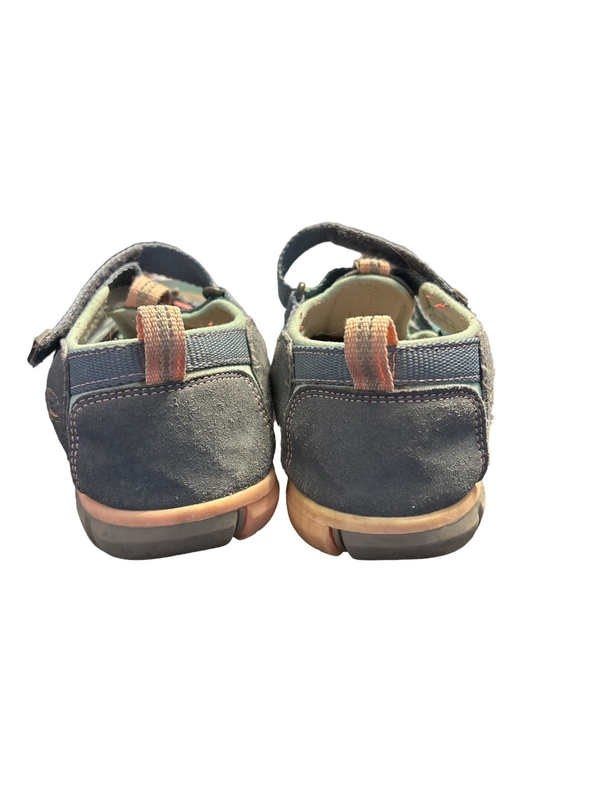 Sandali da trekking KEEN Seacamp II CNX pietra selce onda oceano blu rosa ragazza 4