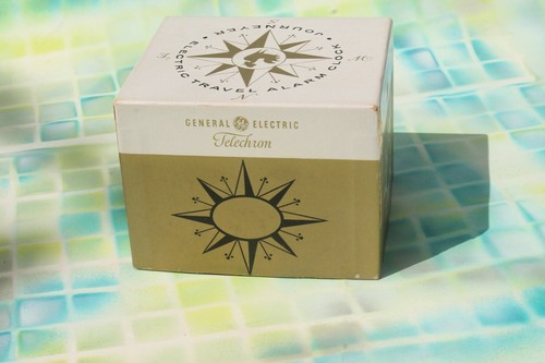 Reloj Telechron General Electric de Colección, Mediados de Siglo TAPA DE CAJA GE ¡Solo ENVÍO GRATUITO! - Imagen 2 de 7