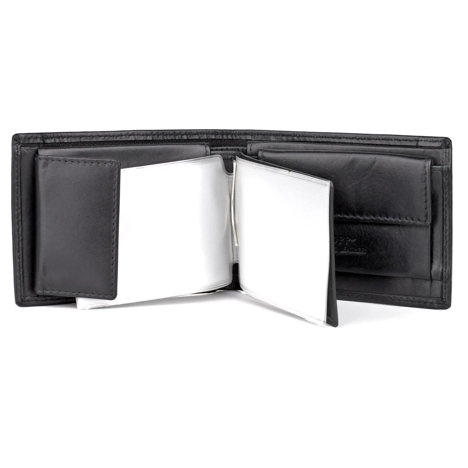 Dopp Regatta Convertible Billfold Wallet with Zip Bill Compartment - Black - Image 4 of 4