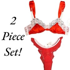 NWT Free People X HAH Bra + Panty Set  After Hours Bra 30-38B Fly Girl Panty S M
