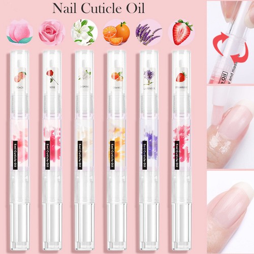 Cuticle Nutrition Oil Nail Revitalizer Pen Brush Healthy Manicure Care Treatment - Foto 12 di 12