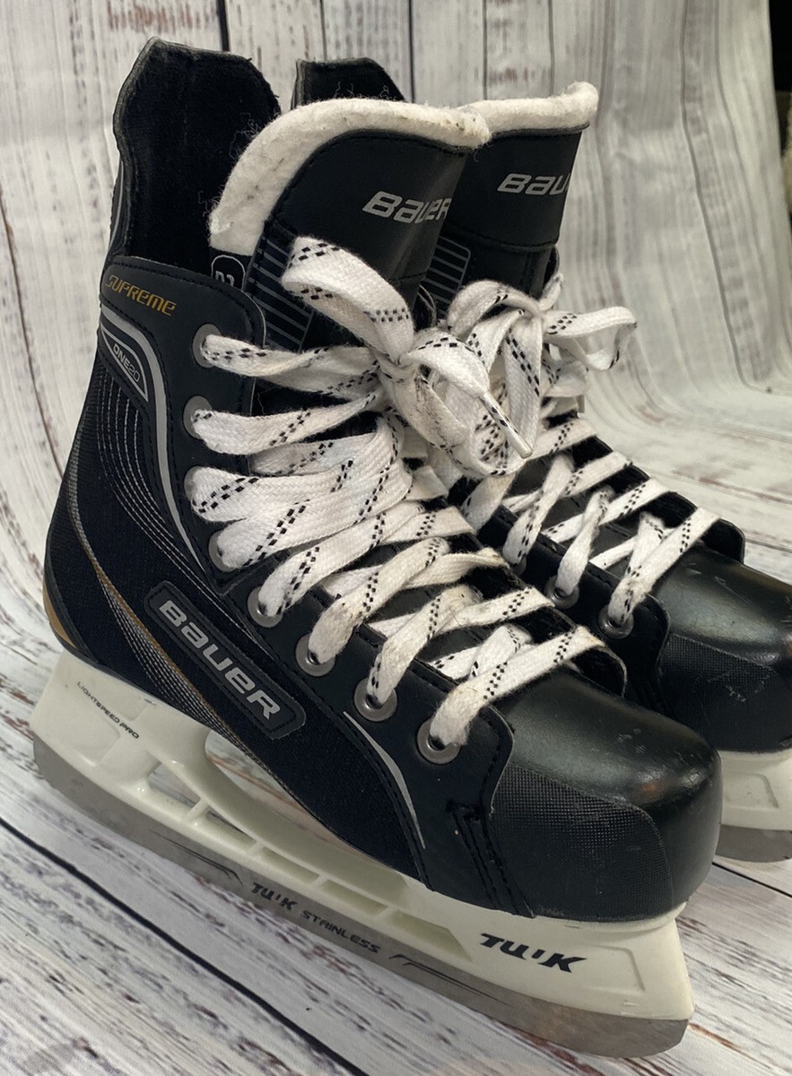 Bauer Supreme One20 Lightspeed Pro Ice Skates Tuuk US Size 2 