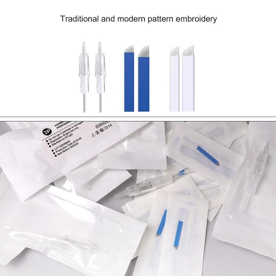 Kit Completo Microblading con Pluma de Maquillaje Resistente al Agua - Ideal para Principiantes Foto 4 de 4