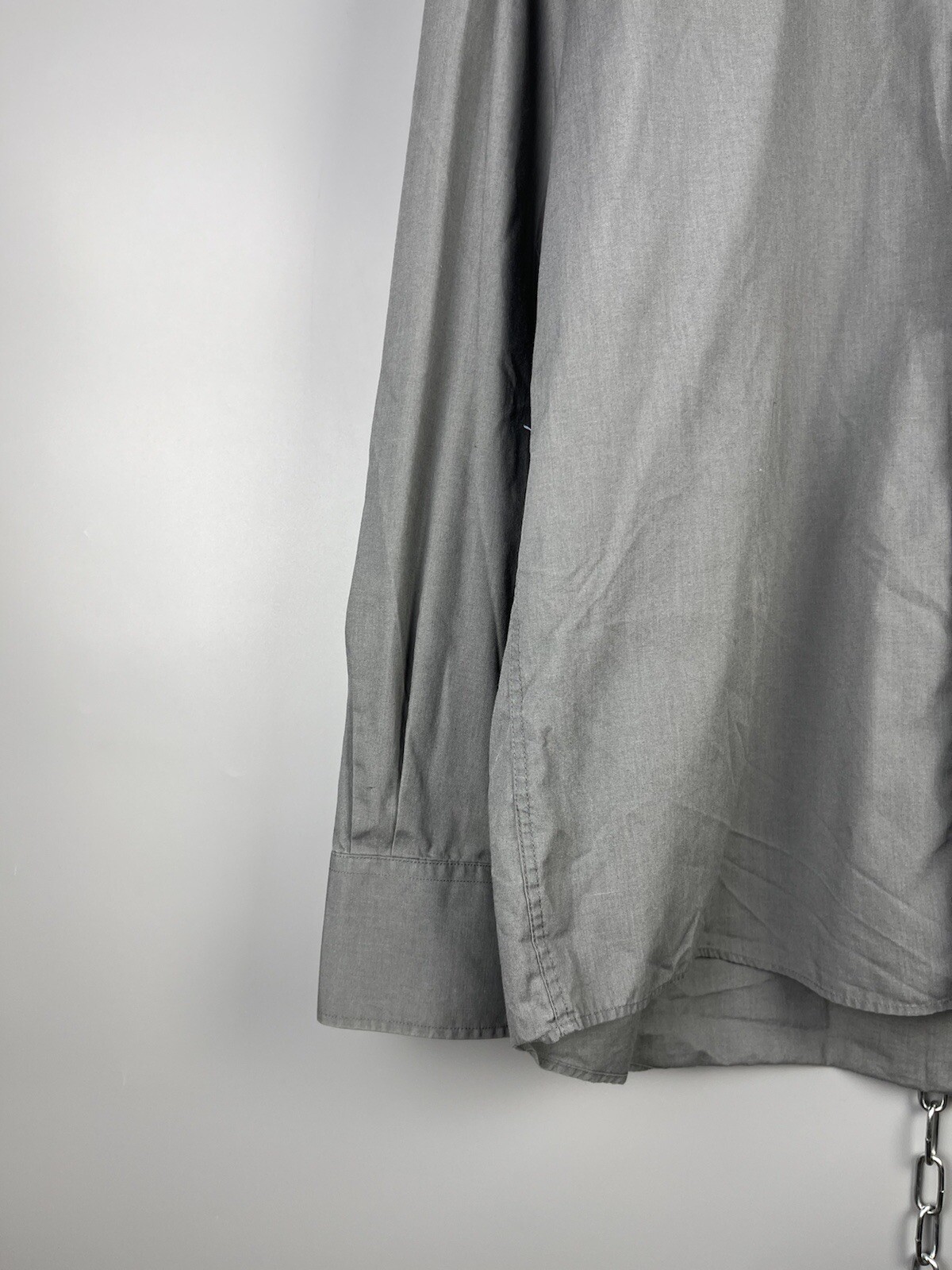 Camicia casual vintage Yves Saint Laurent uomo cotone lusso con bottoni taglia L