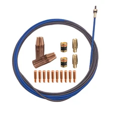 Tips Nozzle Diffuser Adapter Liner fits Hobart IronMan 250 270 MIG Welder