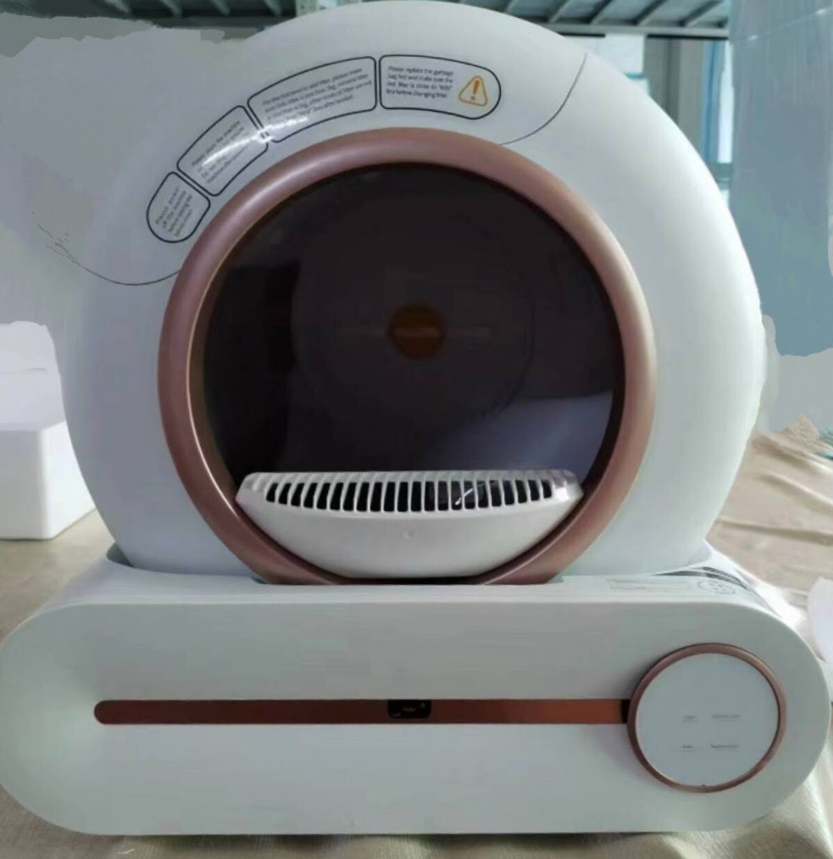 Automatic Cat Litter Box, Large Capacity Self Cleaning Cat Litter Box