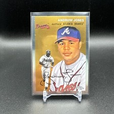 2023 Chrome Platinum Anniversary Base #17 Andruw Jones  - Atlanta Braves