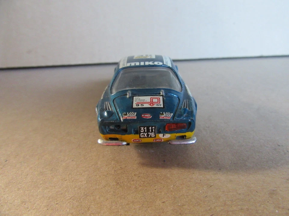 396H Kit Artisanal Base Solido Alpine A110 Tour Auto 1972 # 95 1:43 - Photo 2/4