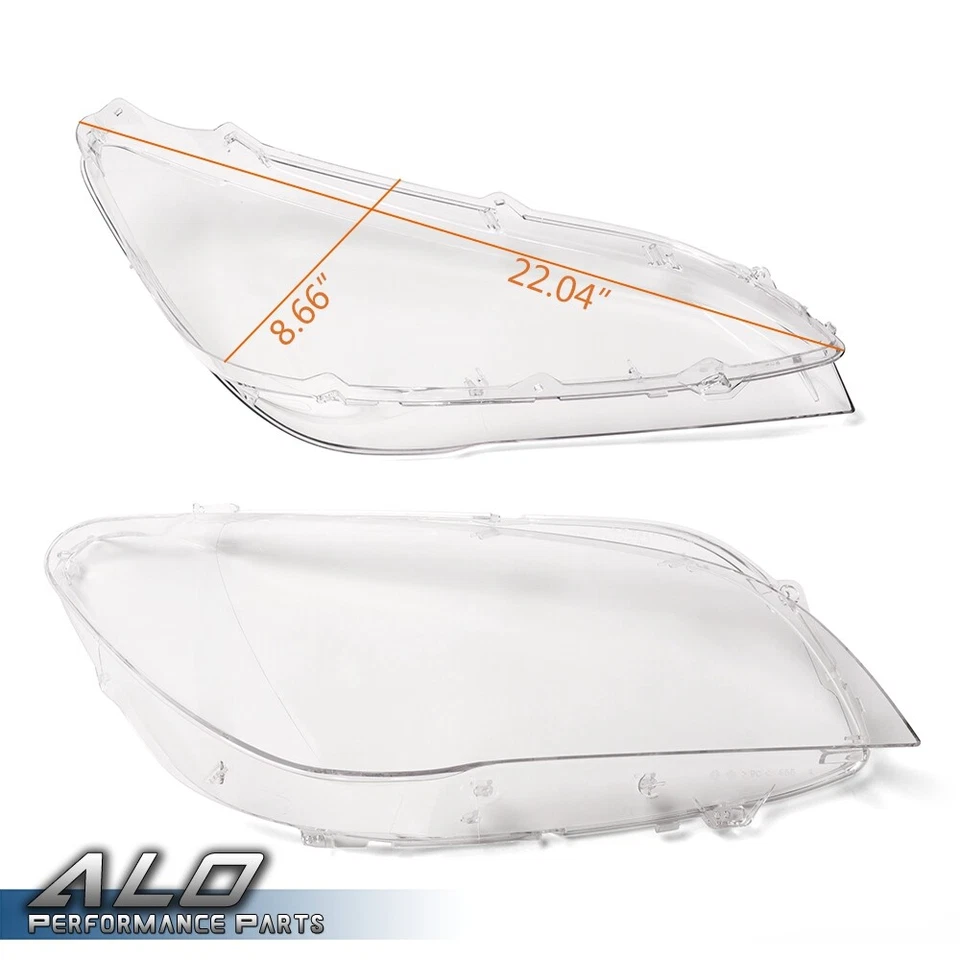Lente de repuesto para faros derecho e izquierdo apto para BMW Serie 7 F01/F02 Foto 2 de 4