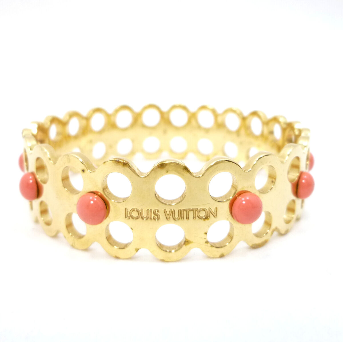Auth LOUIS VUITTON Hide and Seek Bangle Size S Bracelet Auth LOUIS VUITTON Hide and Seek Bangle Size S Bracelet