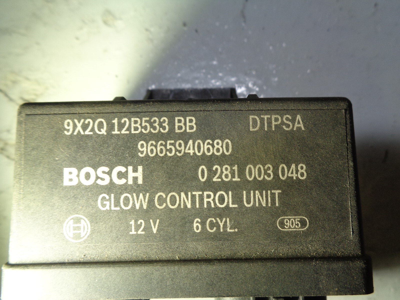 JAGUAR XF V6 DIESEL GLOW PLUG RELAY 2009 TO 2014 shape eBay