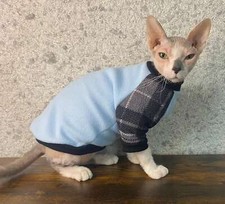 Sphynx cat clothes, clothes, long sleeves sphynx cat jumper, sphynx clothes, de