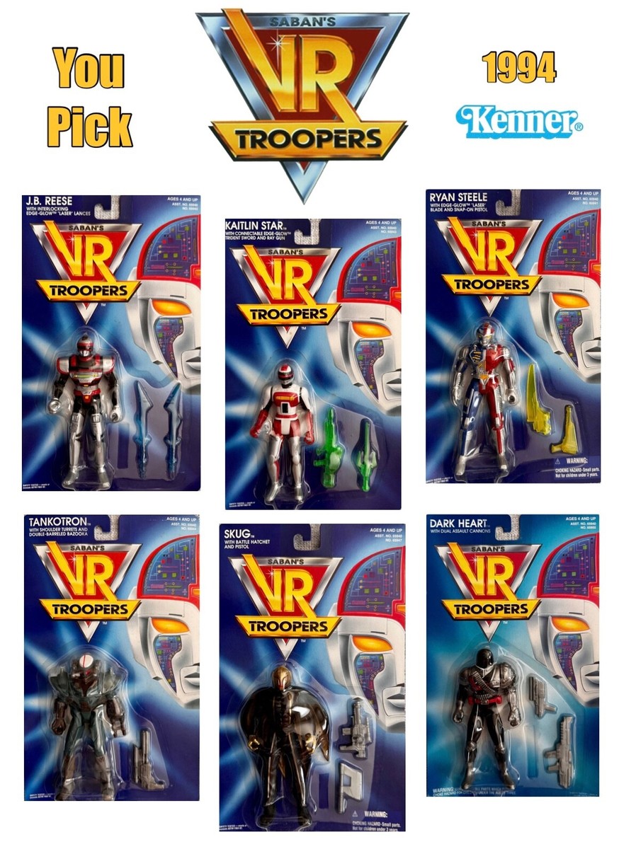 You Pick Various Saban's VR Troopers Action Figures 1994 Kenner