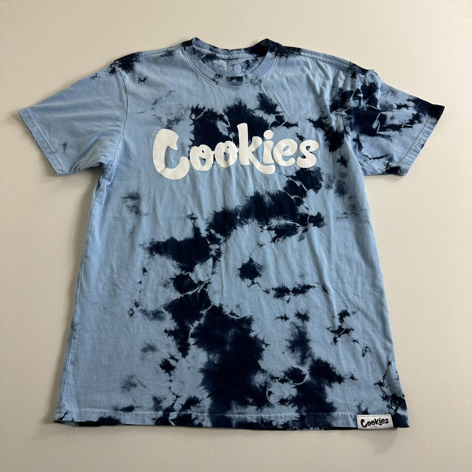 cookies blue shirt