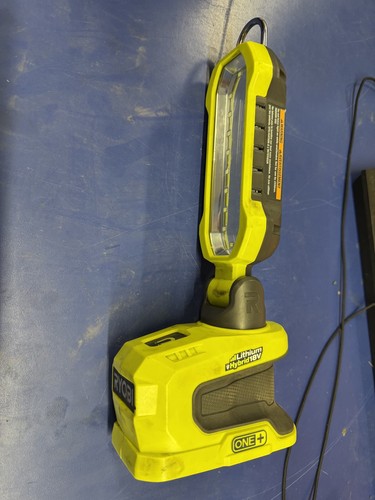 RYOBI P790JP 18V LED WORK LIGHT HYBRID110 VOLT LOW USE TOO BOX KEPT TOOL ONLY - Picture 5 of 5