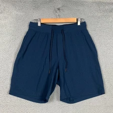 Lululemon T.H.E. Short Men's Medium Night Sea Linerless 8" Lightweight Training