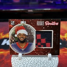 2021 Panini Donruss Rookie Holiday Sweaters Nico Collins #RS-NCO Houston Texans