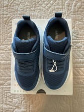 NIB Geox Sprintye Junior Low Top Sneaker, Navy, Little Boys Sz 10.5