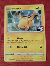 Pokemon TCG - Pikachu - 065/202 Cosmo Holo Play Stamped - Play Event Promo