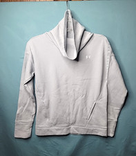 Under Armour Women Sweater XS Light Gray Cowl Neck Running Hiking Top