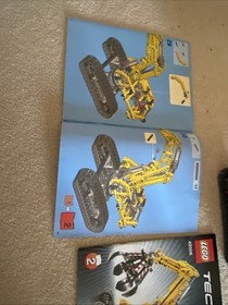 LEGO 42006 Technic Excavator Opened And Assembled.  Working Adjustments, Rolls.