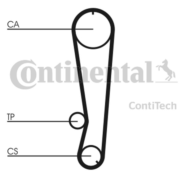 Zahnriemen Continental Ctam CT569 97 FüR EA Swift AJ Honda Jazz AA MA AH Suzuki-image