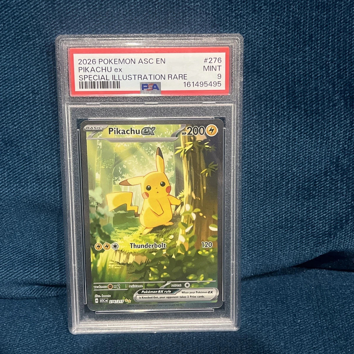 Pokémon Pikachu Grade 9 Pokémon TCG Individual Collectible Card
