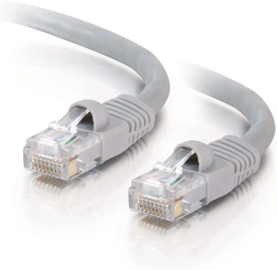 C2G 83144 3M Grey Cat5e Ethernet RJ45 High Speed Network Cable, LAN Lead Cat5e U - Image 4 of 4