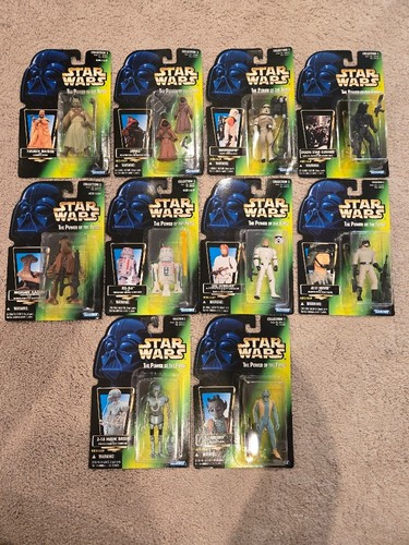 Kenner Star Wars Power of the Force Freeze Frame Lot of 10  Action Figures