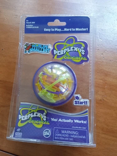 World’s Smallest Perplexus Original 3" Maze Twist Puzzle Ball STEM Toy Sealed
