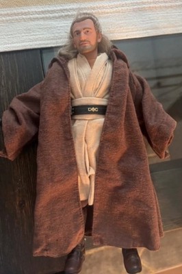 Star Wars 12  Qui Gon Jinn Action Figure