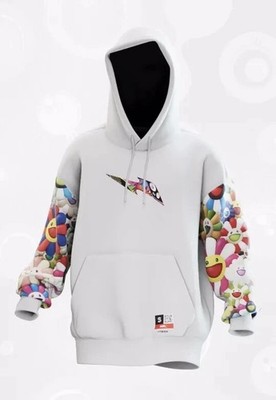 RTFKT CloneX Murakami Drip Hoodie  - Size L - Very RARE item brand new with bag!