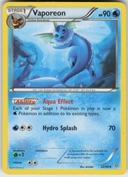 Vaporeon 22/98 Uncommon XY Ancient Origins Pokemon Card