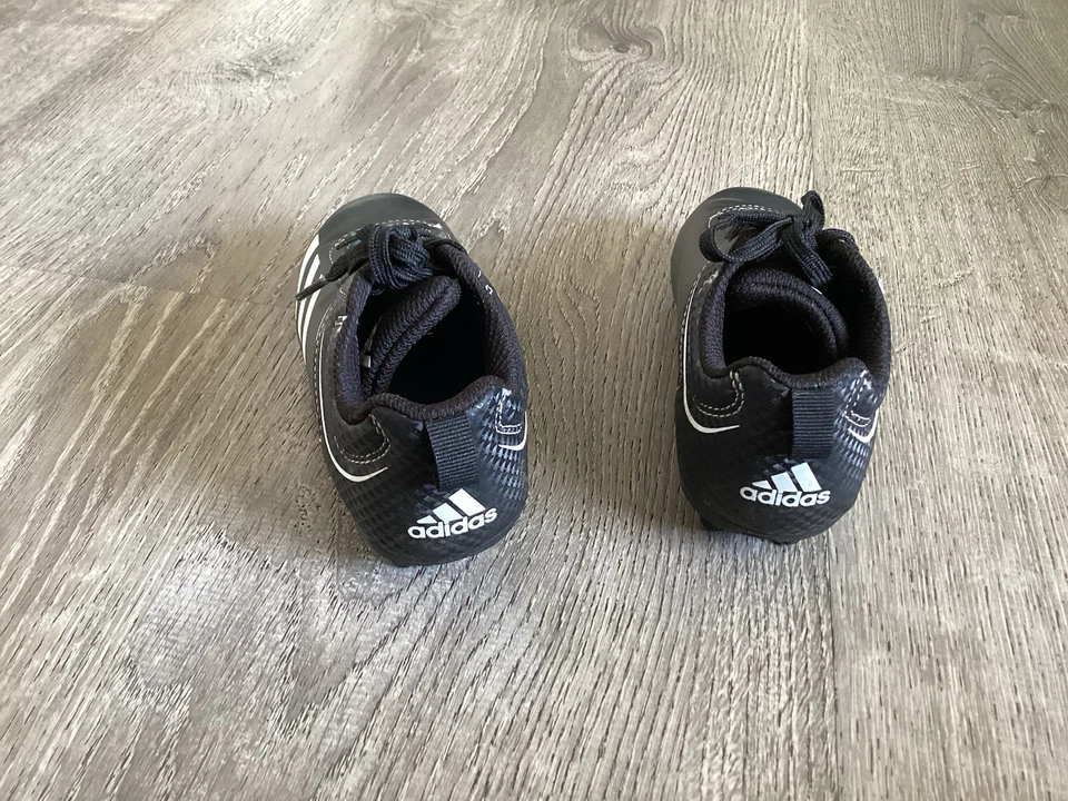 Botines de béisbol Adidas Youth Rundown TPU talla 12K negros niños ABBC21 niños 12 K Foto 3 de 4