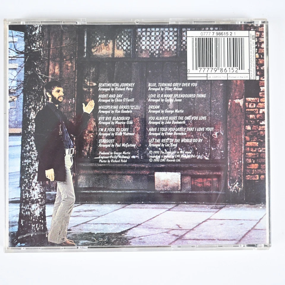Ringo Starr - Sentimental Journey CD Album ex-Beatles EMI Apple Records - Bild 4 von 4