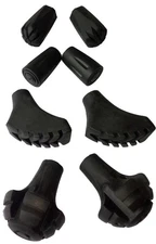 A ALAFEN Replacement Rubber Tips Set for Trekking Pole Walking Hiking Sticks ...