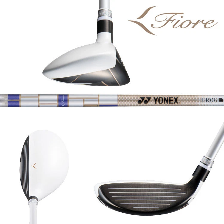 Women YONEX 2025 Fiore Hybrid 6H 31deg RH FR08 graphite Flex Ladies HC - Image 4 of 4