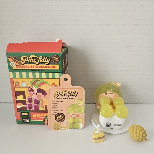 POPMART Authentic PINO JELLY Prince Durian Delicacies Worldwide  - Picture 5 of 6