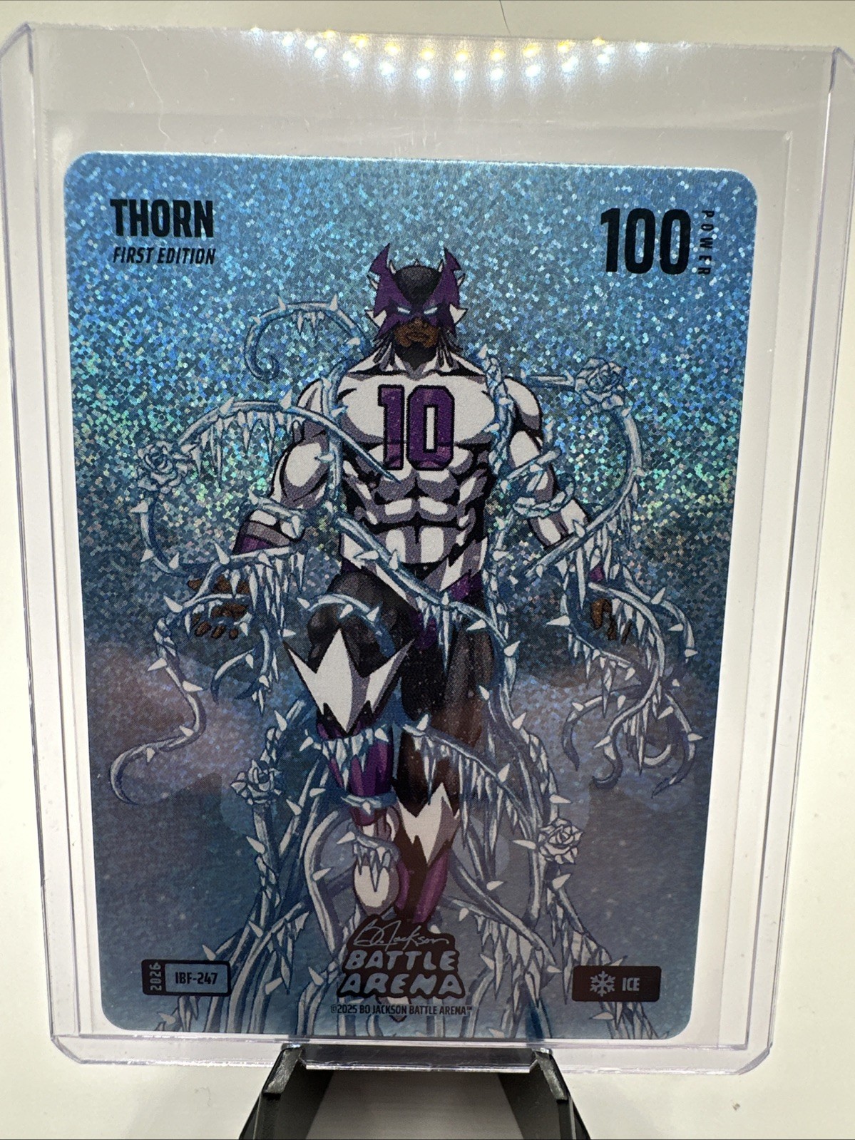 2026 Bo Jackson Battle Arena IBF-247 Thorn DeMar DeRozan Icon Battlefoil Ice