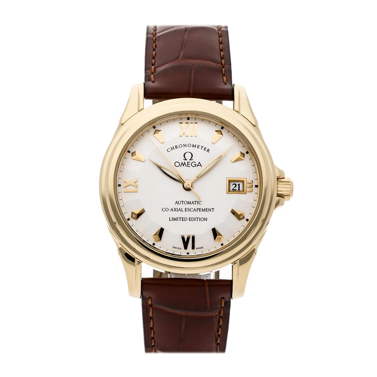 OMEGA De Ville Mechanical (Automatic) Round Wristwatches for sale