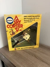 COX SKY COPTER .020 GAS POWERED HELICOPTER MODEL 1974 NEW IN BOX!!