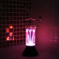 14INCH Plasma Electric Glass Bongs and Water pipes Tobacco 14mm Bowls Gift Box
